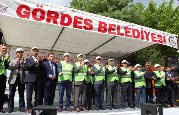 Gördes-Akhisar Yol İnşaatı Başlangıç Töreni