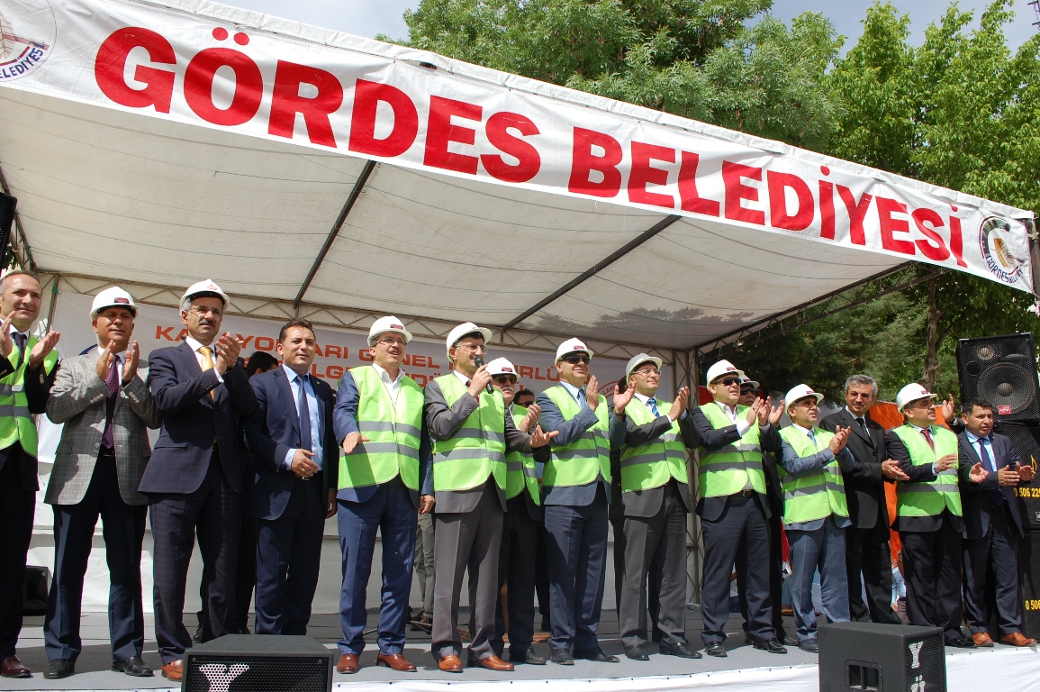 Gördes-Akhisar Yol İnşaatı Başlangıç Töreni