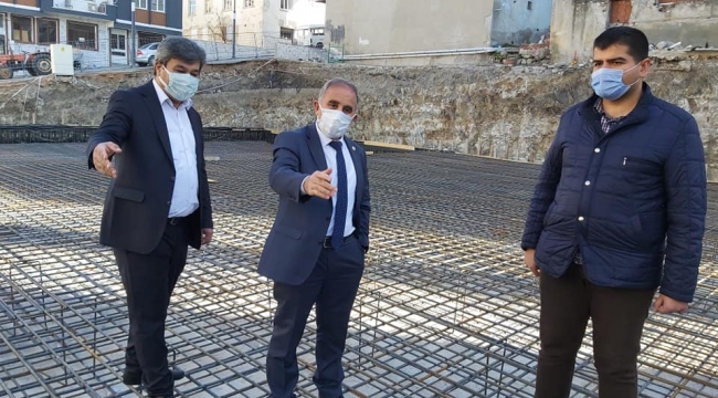 Katlı Otopark ve İş Merkezi İnşaatı Başladı