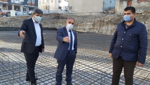 Katlı Otopark ve İş Merkezi İnşaatı Başladı