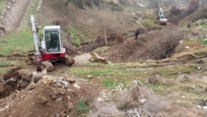 Kıranköy'de Dere Temizliği