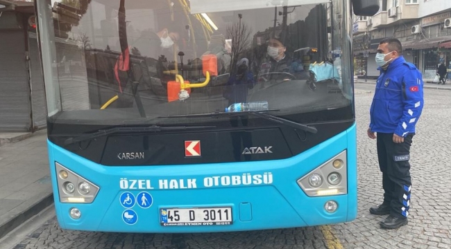 Toplu Taşımada Sıkı Koronavirüs Denetimi