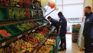 Büyükşehirden Etiket Barkod ve Hijyen Denetimi