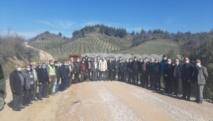 Gördes-Salihli Yolu Asfaltlanıyor