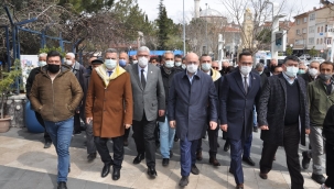 İYİ Parti Heyeti Esnafın Derdini Dinledi