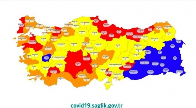 Manisa Orta Riskli Bölgede