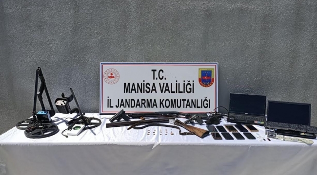 Manisa'da Jandarmadan Tarihi Eser Operasyonu