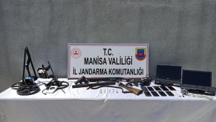 Manisa'da Jandarmadan Tarihi Eser Operasyonu