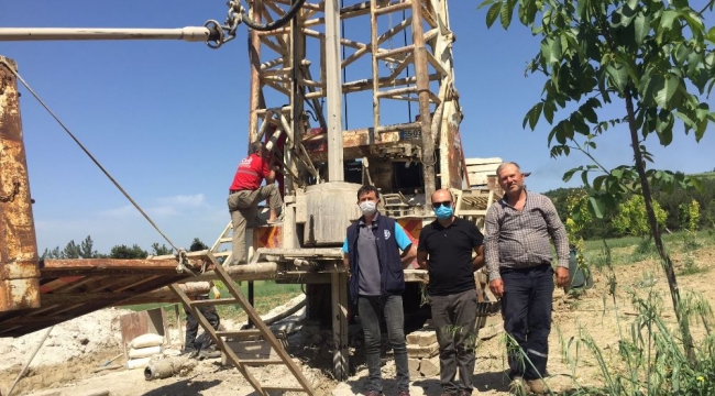 Fundacık Mahallesine Yeni Sondaj Kuyusu