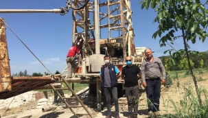 Fundacık Mahallesine Yeni Sondaj Kuyusu