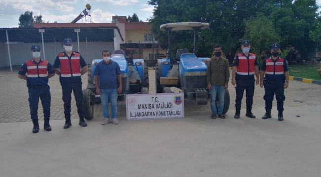 Geçen Yıl Çalınan Traktörler Bulundu