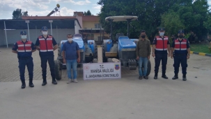 Geçen Yıl Çalınan Traktörler Bulundu
