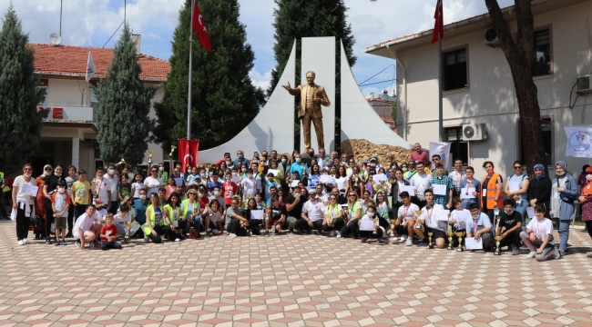 Oryantiring İl Müsabakaları Gördes'te Yapıldı