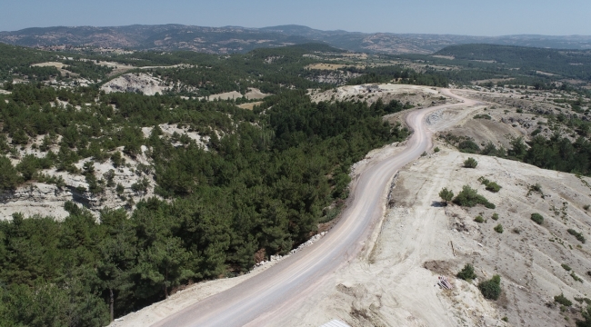 8 Mahalleyi Sevindiren Yol Çalışması