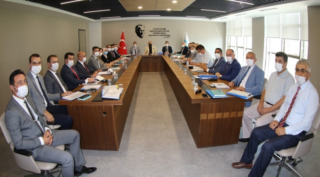 Başkan Ergün Muhtarlık İşleri Şube Müdürleriyle Buluştu