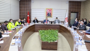 Kış Tedbirleri Koordinasyon Kurulu Toplandı