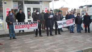 CHP'den Elektrik Faturalarına Tepki