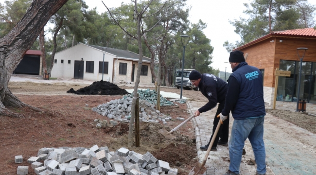 Millet Bahçesinde Peyzaj Çalışması