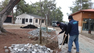 Millet Bahçesinde Peyzaj Çalışması