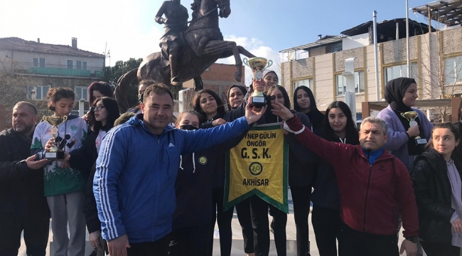 Oryantiring İl Birinciliği Yarışması Gördes'te Yapıldı