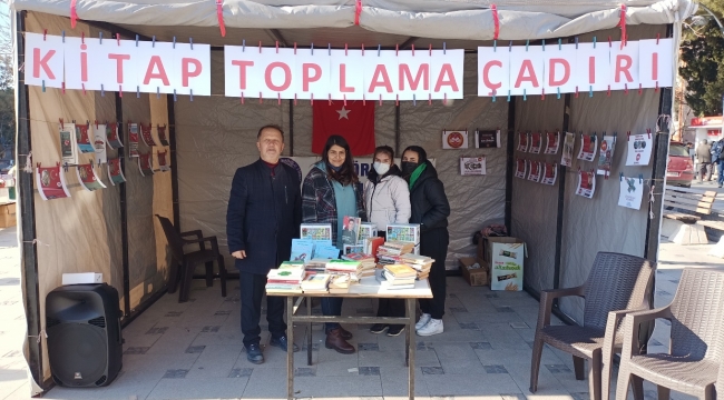 Anadolu Lisesi Kitap Toplama Çadırı Desteklerinizi Bekliyor