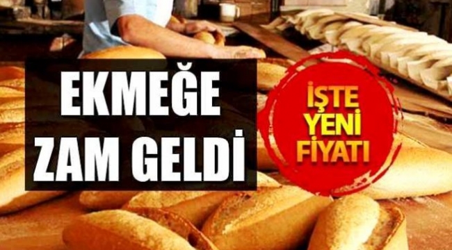 Ekmeğe Zam Geldi Yeni Fiyat: 3TL