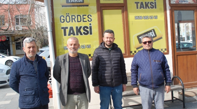 Gördesli Taksiciler Sıraya Girdi