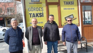 Gördesli Taksiciler Sıraya Girdi