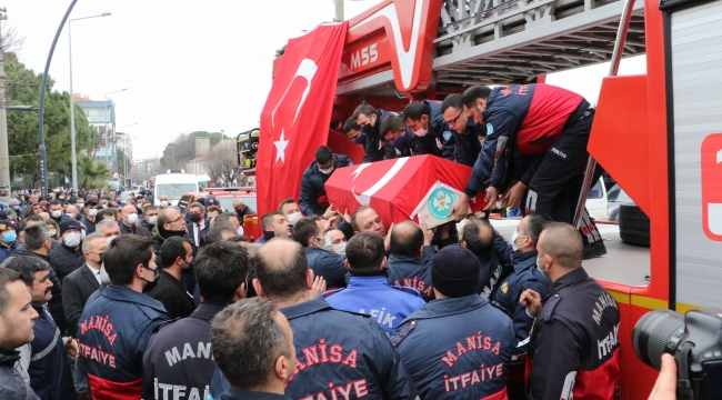 Görevi Başında Vefat Eden İtfaiye Personeline Veda