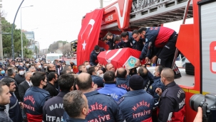 Görevi Başında Vefat Eden İtfaiye Personeline Veda