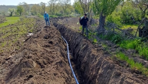 Doğanpınar'da İçme Suyu Terfi Hattı Yenilendi