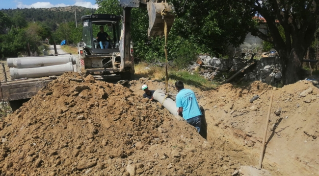 Yakaköy'de Altyapı Sorunu Çözülüyor