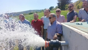 İki Bölge Daha Sulu Tarımla Buluştu