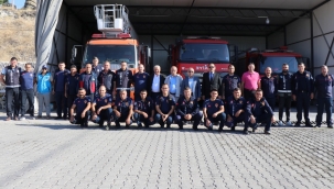 Başkan Akyol'dan İtfaiye'ye Ziyaret