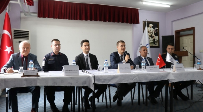 İlçe Protokolü MYO Öğrencileriyle Buluştu
