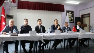 İlçe Protokolü MYO Öğrencileriyle Buluştu