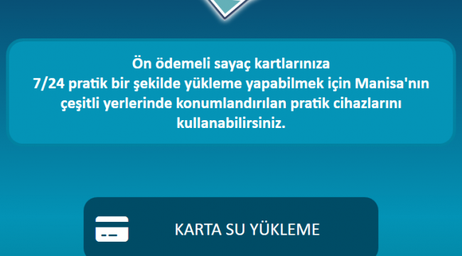 MASKİ Pratik'te Kredi Kartıyla Ödeme Kolaylığı