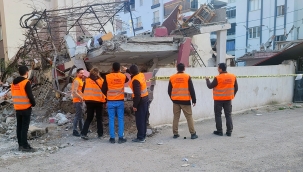 MCBÜ İnşaat Mühendisliği Ekibi Afet Bölgesinde