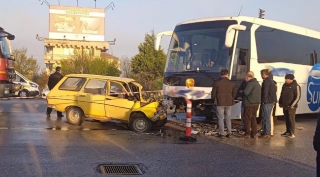Akhisar Garaj Kavşağında Kaza: 1Kişi Öldü