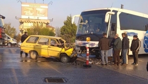 Akhisar Garaj Kavşağında Kaza: 1Kişi Öldü