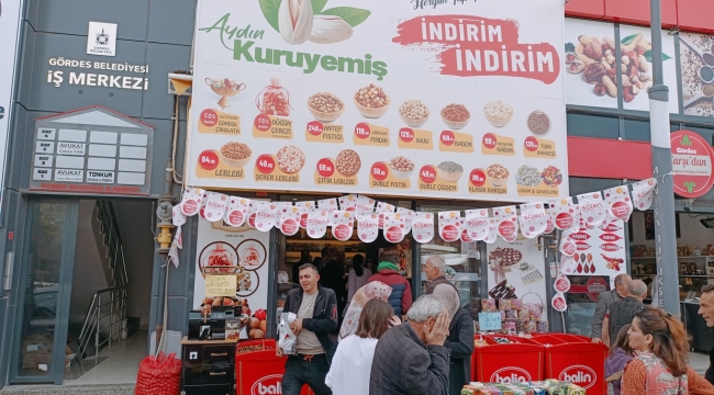 Aydın Kuruyemiş'te Bayram Yoğunluğu