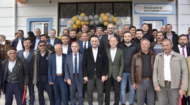 Baybatur, Köseler Şehit Er Sezai Özdemir İlkokulunun Açılışını Yaptı
