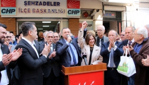 CHP'li Balaban'dan Parti Binası Önünde Açıklama