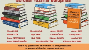 Gördesli Yazarlar Manisa'da Buluşuyor