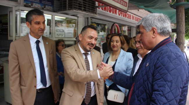 İYİ Partili Eryılmaz Şehzadelere Çıkarma Yaptı