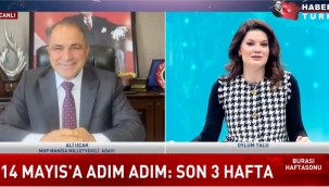 MHP Milletvekili Adayı Uçak, Habertürk'te Seçmene Seslendi