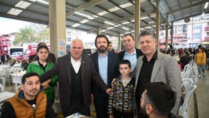 Milletvekili Özkan, Deprem Bölgesinde Görev Yapan Madencilerle Bir Araya Geldi