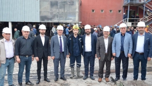 Milletvekilleri Özkan ve Balta Maden Emekçileriyle Buluştu