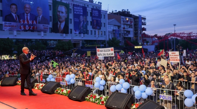 Kılıçdaroğlu Manisa'da Konuştu:"Türkiye'nin Çehresi Değişecek"