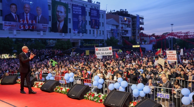 Kılıçdaroğlu Manisa'da Konuştu:"Türkiye'nin Çehresi Değişecek"